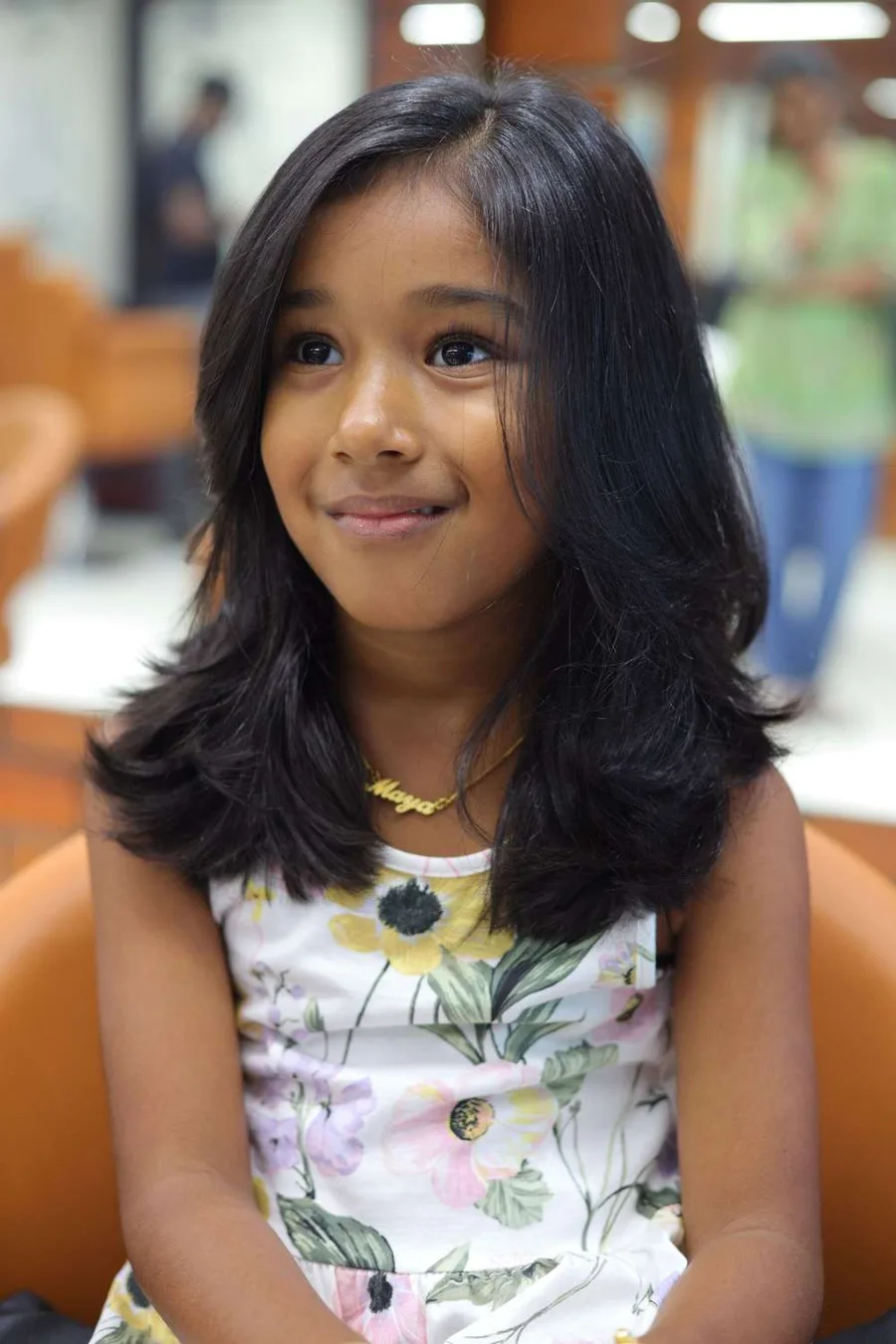 5. Shoulder-length cut with soft layers